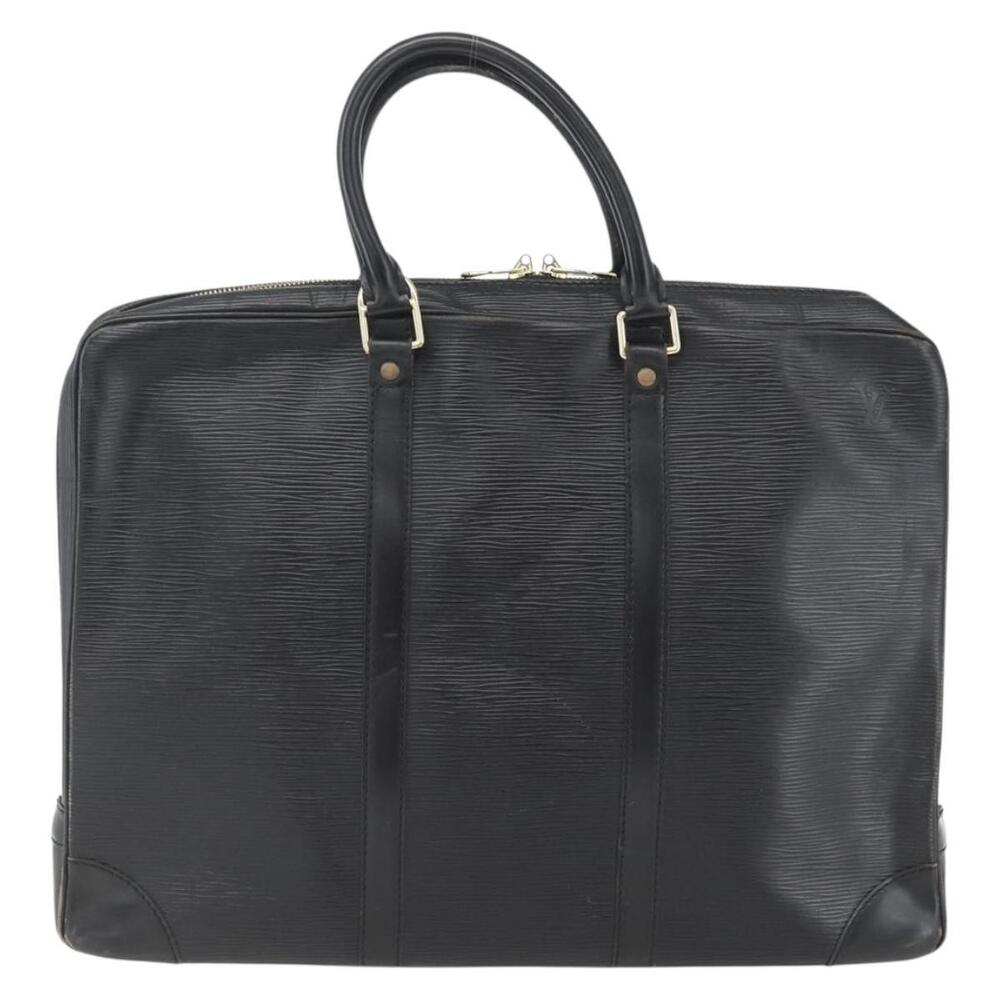 LOUIS VUITTON Epi Porte Documents Voyage Business Bag Black M40321 Auth 162287 - Picture 13 of 16